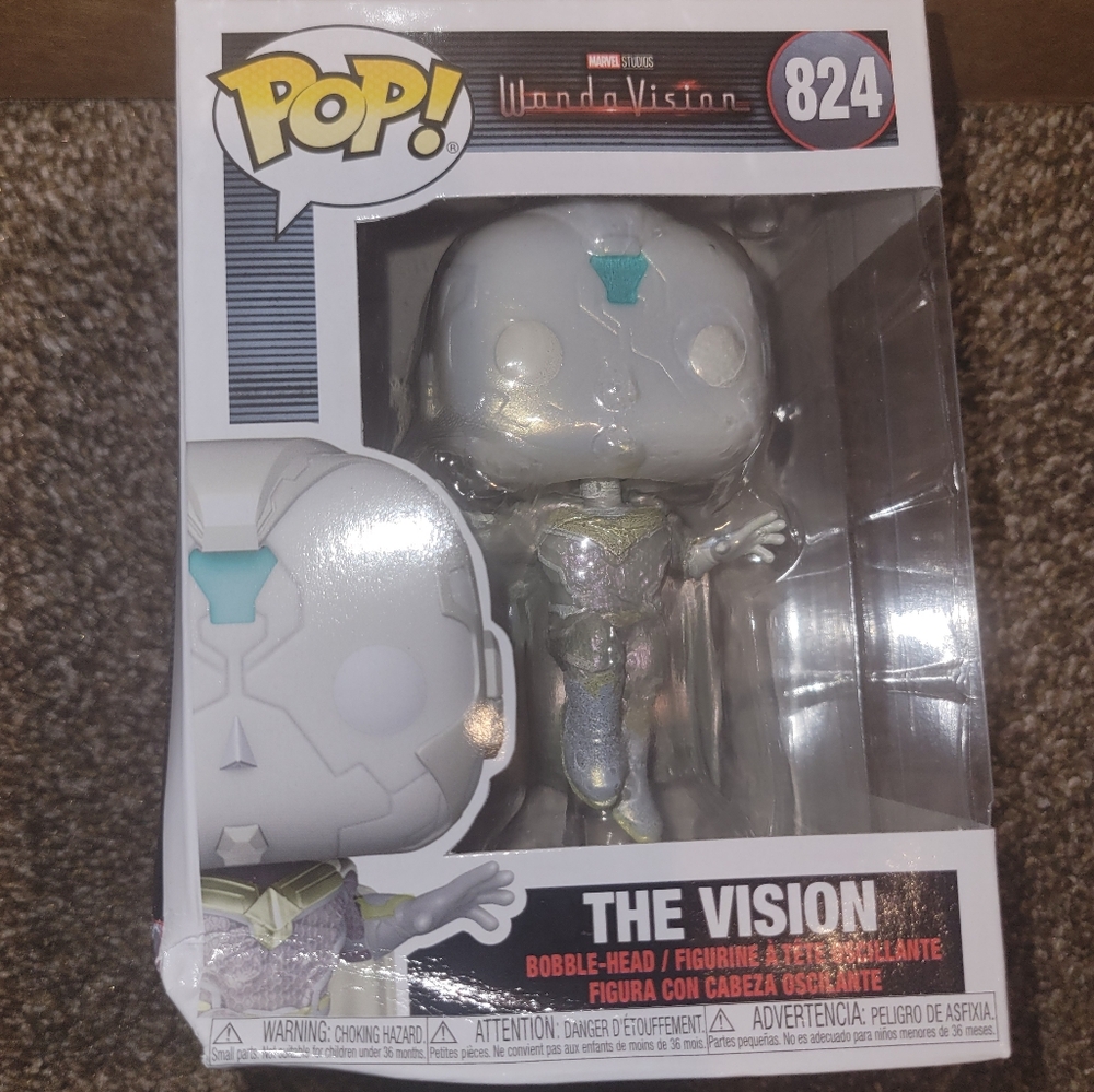 🔥5/$20 Marvel WandaVision The Vision Pop! Figure #824